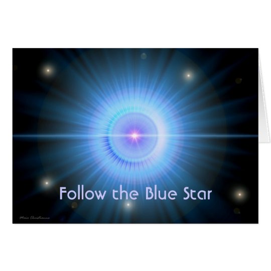 Follow the Blue Star HOME Card