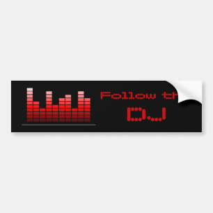 Follow the DJ Sticker