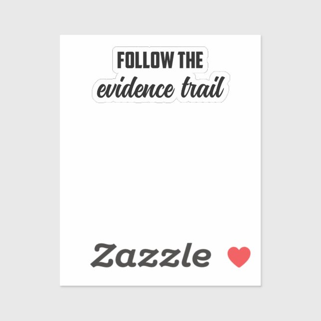 Follow The Evidence Trail: True Crime Investigator (Sheet)