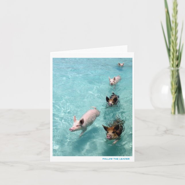 Follow the leader card (Front)