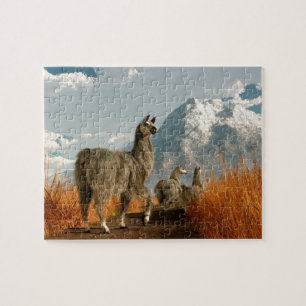 Follow the Llama Jigsaw Puzzle