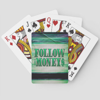Follow the Money - Grunge Playing Cards