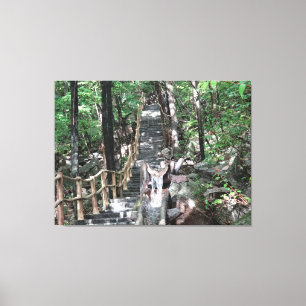 Follow the Mystic Path on a Canvas Print