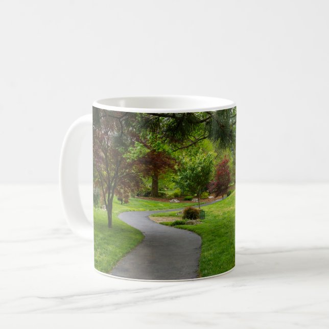 Follow The Path Pano Coffee Mug (Front Left)