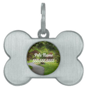 Follow The Path Pano Pet ID Tag
