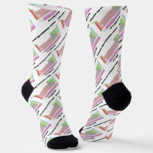 Follow The Periodic Table It's The Law Chemistry Socks