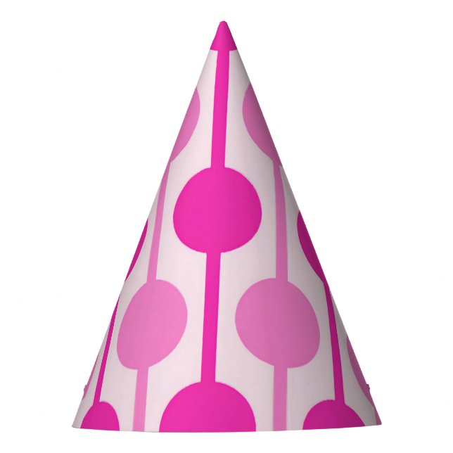 Follow the Pink Dots Party Hat (Front)