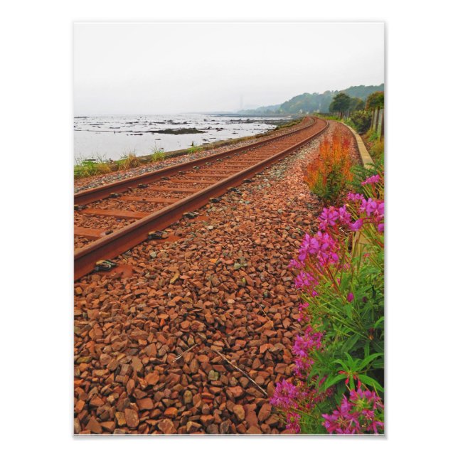Follow the Tracks Photo Print (Front)