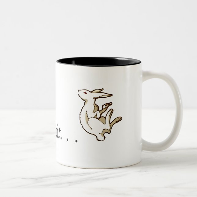 Follow the White Rabbit Mug (Right)