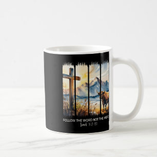 Follow The Word Not The Herd Christian Women Men F Coffee Mug