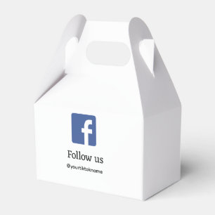follow us facebook username social media add QR  Favour Box