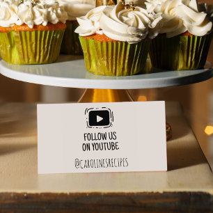 Follow Us on Youtube, Social Media   Rubber Stamp