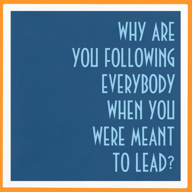 Follow x Lead Napkin (Creator Uploaded)