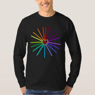 Follow your Art heart artist colored pencils T-Shirt