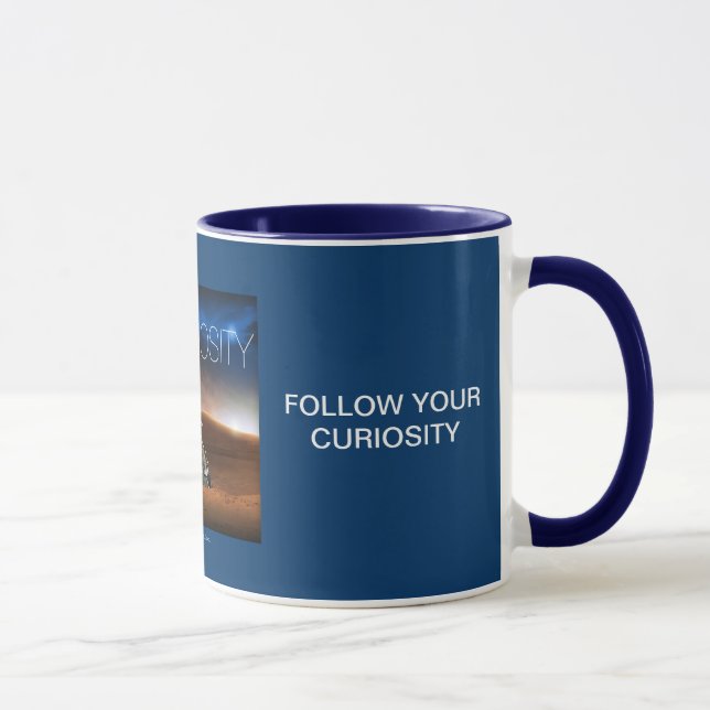 Follow Your Curiosity Mug (Right)