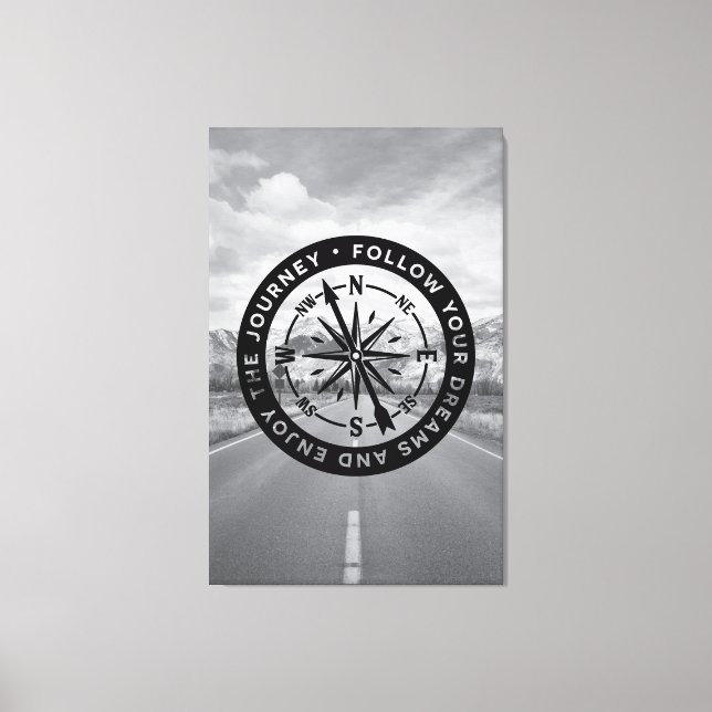 Follow Your Dreams Canvas Print (Front)