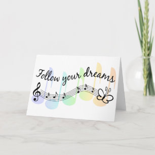 Follow Your Dreams Card