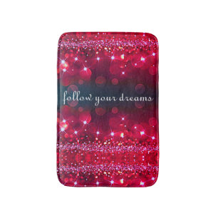 Follow Your Dreams Cherry Sparkle Vertical Mat