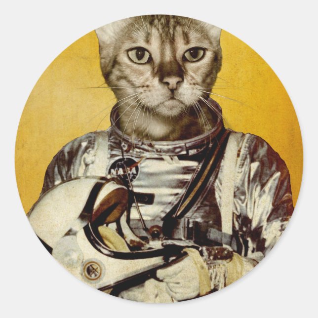 Follow your dreams classic round sticker (Front)