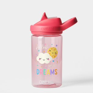 Follow Your Dreams Cloud & Moon Water Bottle