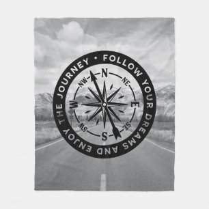 Follow Your Dreams Fleece Blanket