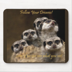 Follow Your Dreams! Mouse Mat