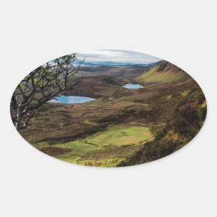 Follow your dreams! oval sticker