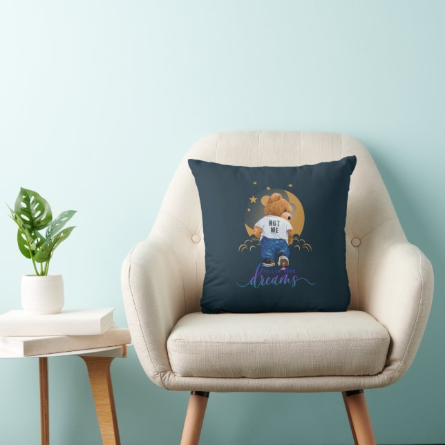 Follow Your Dreams | Throw Pillow 16" (Chair)