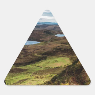 Follow your dreams! triangle sticker