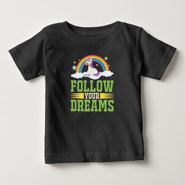 Follow Your Dreams Unicorn Tee - Kids (Front)