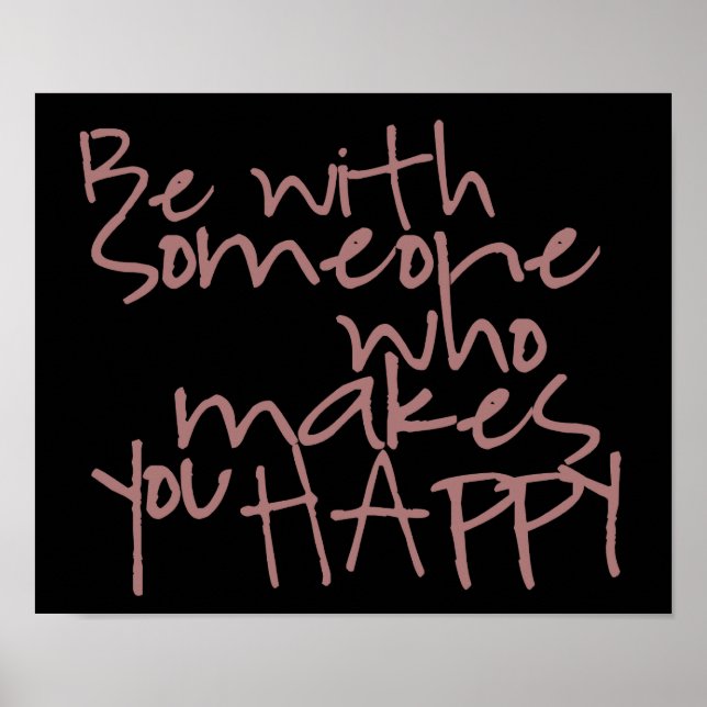 Follow Your Happiness Poster (Front)