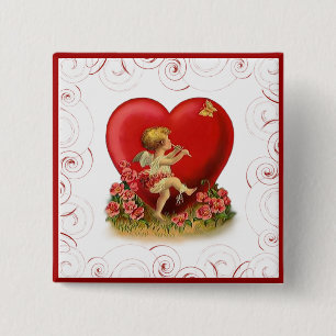 Follow Your Heart 15 Cm Square Badge
