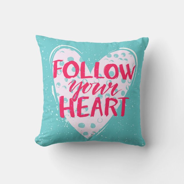 Follow Your Heart 2 Cushion (Front)