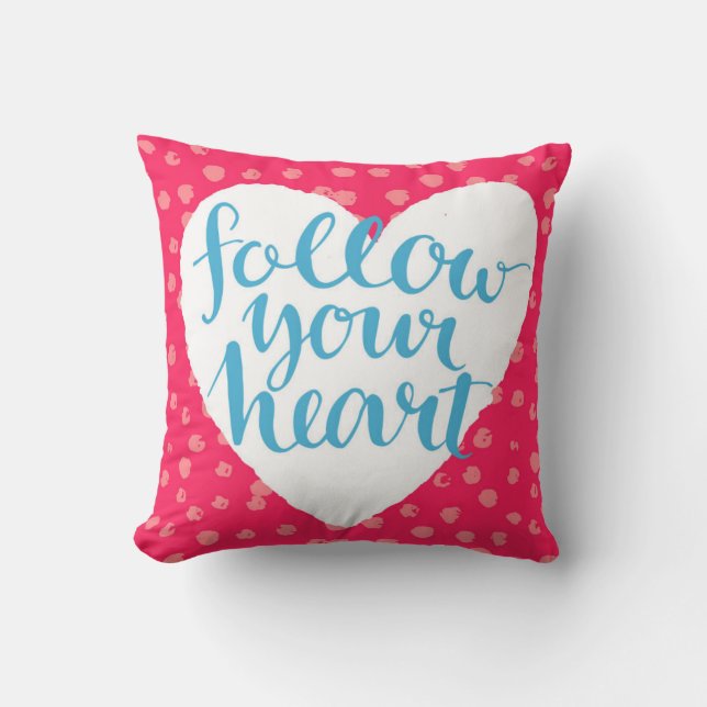 Follow Your Heart 3 Cushion (Front)
