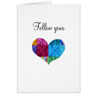 Follow Your Heart Card