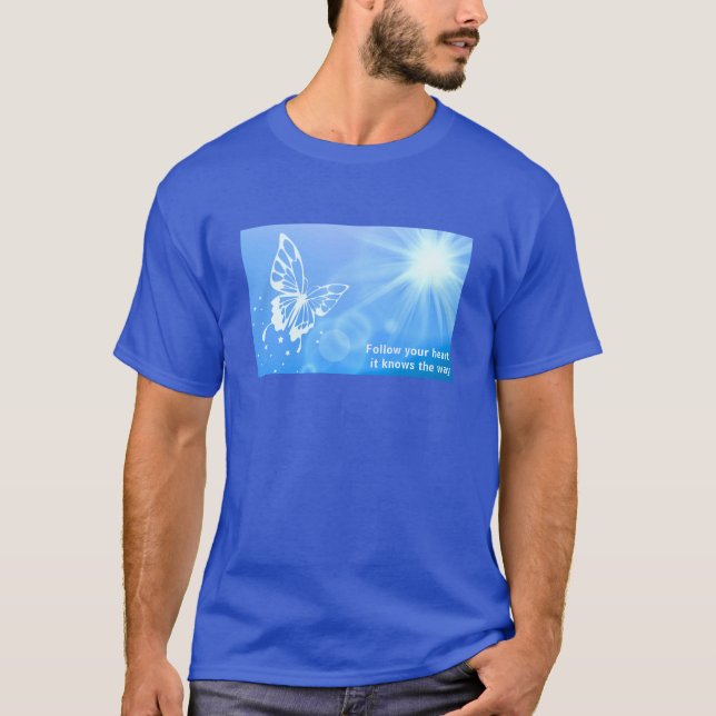 Follow Your Heart (dark) T-Shirt (Front)