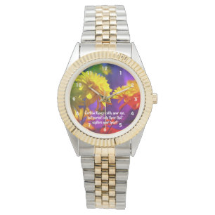 Follow Your Heart Flowers Inspirational Quote  Watch