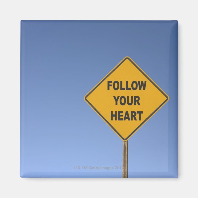Follow your heart magnet (Front)