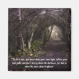 Follow Your Own Path magnet