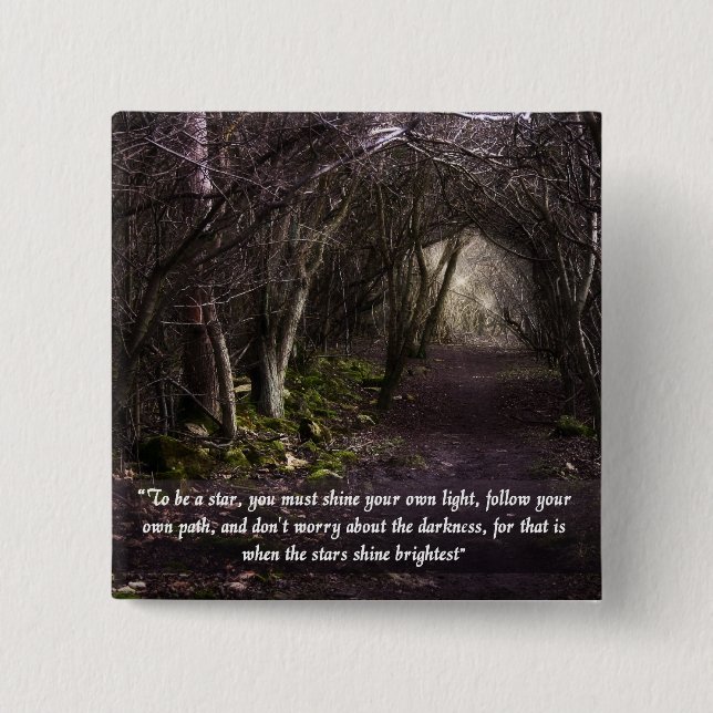 Follow Your Own Path pin (Front)