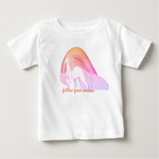 Follow Your Unicorn Baby T-Shirt