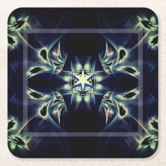 Following My Own Star  Square Paper Coaster