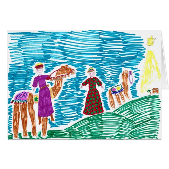Following the Star Christmas Card
