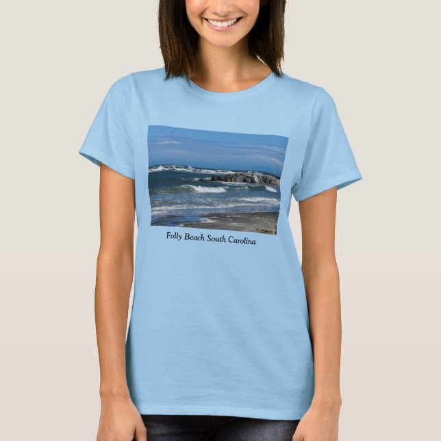Folly Beach Atlantic T-Shirt (Front)