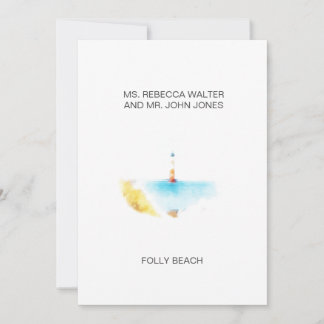 Folly Beach - Charleston Holiday Card