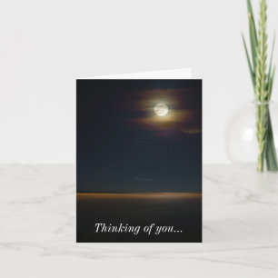 Folly Beach Night Thinking Of You Card
