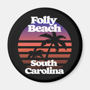 Folly Beach South Carolina Magnet