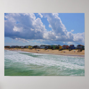 Folly Beach,South Carolina Poster