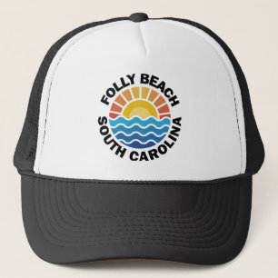 Folly Beach, South Carolina Trucker Hat