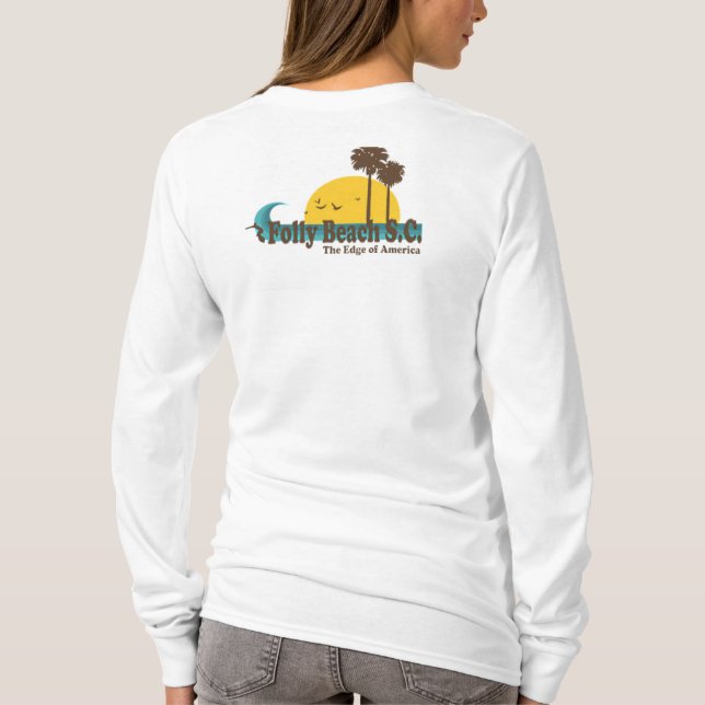 Folly Beach. T-Shirt (Back)